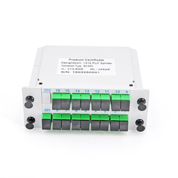LC Passive Fiber Optic PLC Splitter Small Box Network Pon Module Cassette