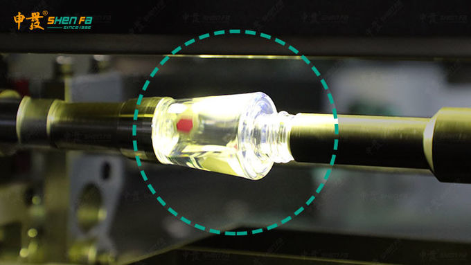Full Servo 3-color Silk Screen Printing Machine With Vision Camera Positioning For Cone Bottle SF-MP310