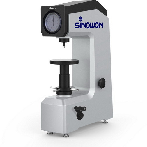 Manual Loading Dial Gauge Rockwell Hardness Testing Equipment With Vertical