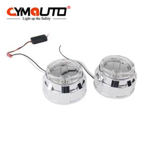 China Mini Xenon HID Projector Shrouds Angel Eyes LED Light Guide Shrouds wholesale