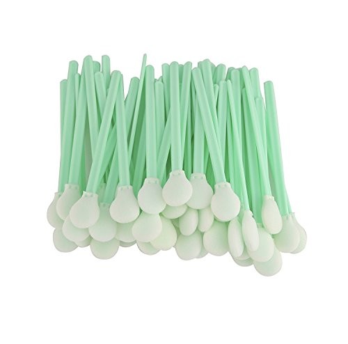 Round Sponge Foam Tip Cleaning Swabs For Roland Bn20 Material Foam