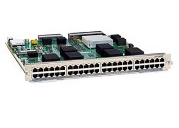 Quality Cisco 6807 Switch Line card module C6800-48P-TX 48-port 10/100/1000 GE Mod for sale