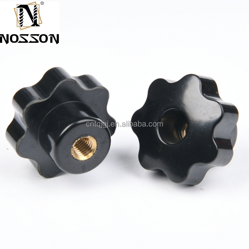 Direct Supply 32 Diamond Through Hole Glue Head Nuts Hand Screw Adjustment Knob Nut Copper Core M4m5m6m8 Stainless Steel