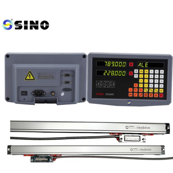 SINO 2 Axis Digital Display Readout Machine SDS2MS With Linear Encoder AC 100-240V SINO Digital Readout System SDS2MS Multifunctional