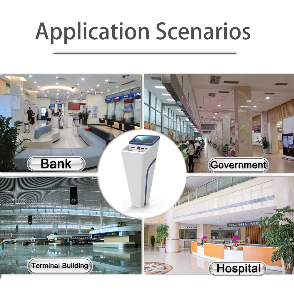Automated Ticketing Machine Self Service Terminal Kiosk Printer