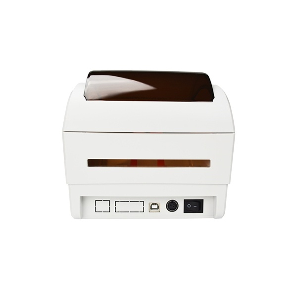 384dpi Desktop Barcode Label Printer White 80mm Thermal Receipt Printer