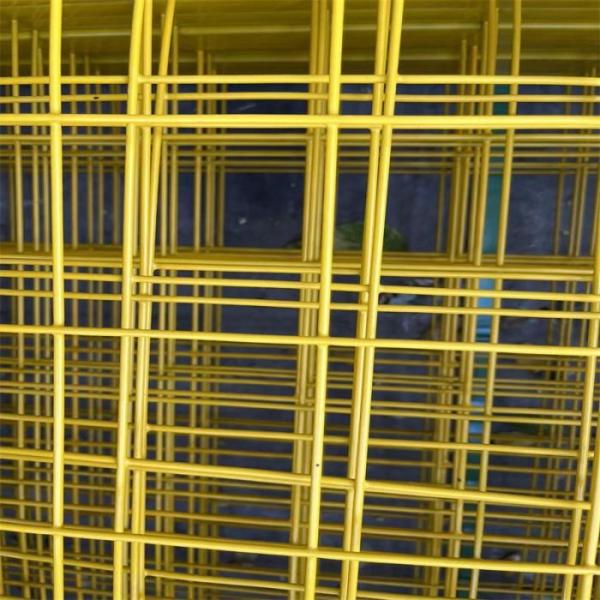 Powder Coated PVC Welded Wire Mesh Panel with Square or Rectangle Hole and Customsized Options