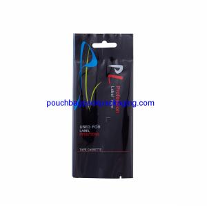 China Custom side gusset bag, bottom seal side gusset pouch with hanging hole wholesale