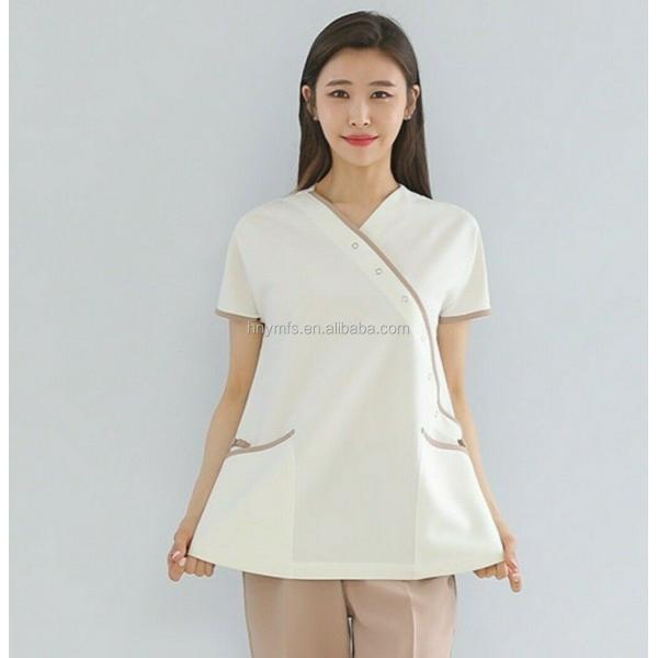 Custom Made Hotel House Keeping Chef Uniform Tops Low MOQ Quick Production