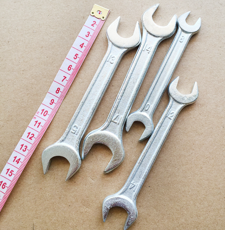 Double Open End Spanner Double open end flat wrench size 5.5 7 8 10 12 13 14 15 17 19 22 24mm spanner