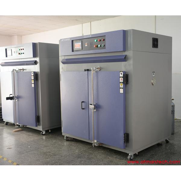 Double Door Precision Lab Drying Oven With Programmable Touch Screen Controller