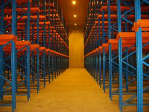 China Easy To Install Drive Through Pallet Racking with Powder Coated Surface Treatment wholesale