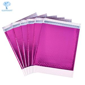 China 200 Micron Holographic Poly Bubble Mailers Glossy Lamination wholesale