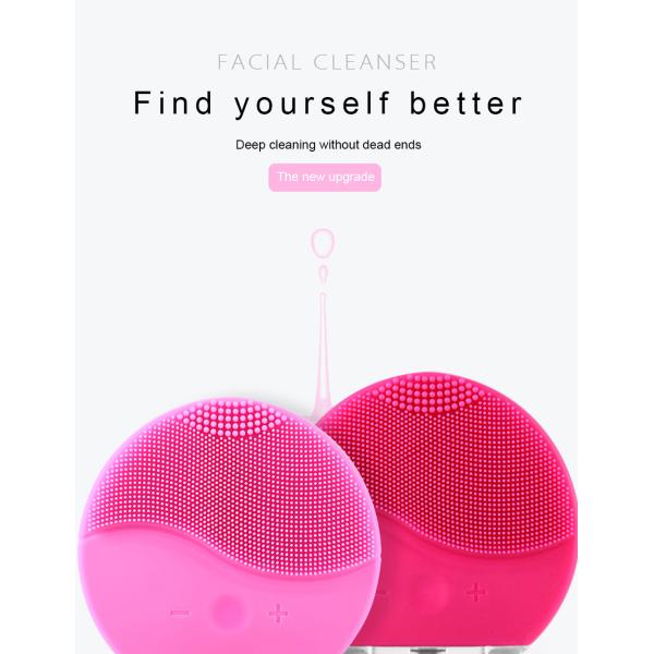 FOREO LUNA mini 2 Facial Cleansing Brush, Gentle Exfoliation and Sonic Cleansing for All Skin Types