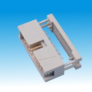 China PA9T LCP PCB IDC Box Header Connector White Brass Smt Header Connector wholesale