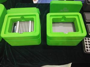 China Ultra-low Temperature benchtop Ice-free Cryo Container -80℃ Freezer For Metal Test Rube Rack wholesale