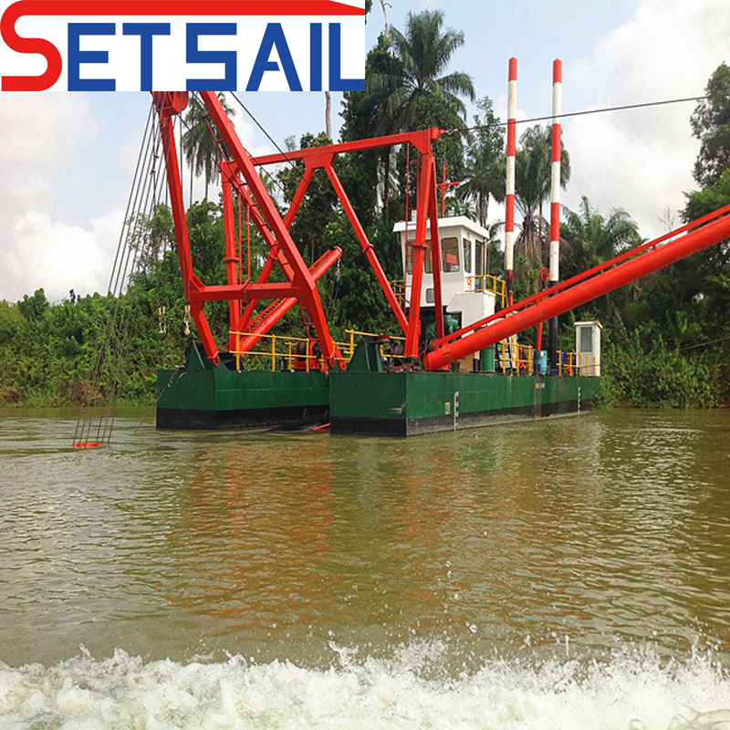 Hydraulic Cutter Suction Dredger with Capacity 1800 M3/H