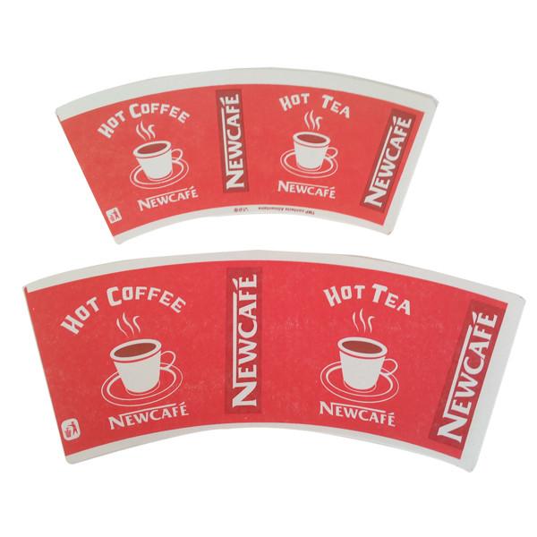 Quality Printed PE Coated Paper Fan for sale
