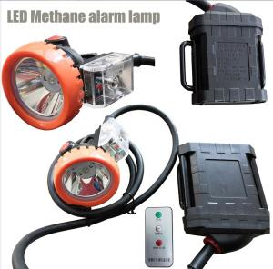 China 1.00% CH4 Methane alarm LED miner cap lamp wholesale