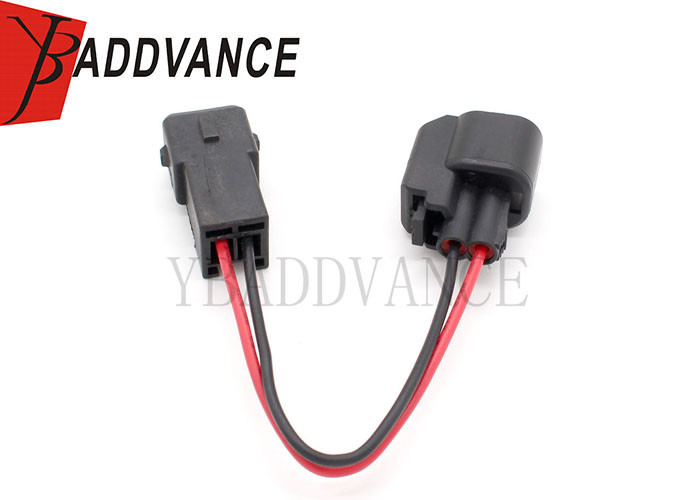 2 Pin Plug N Play Auto Wiring Harness US CAR EV6 Female To EV1 Male Injector Adapter For VW / SAAB