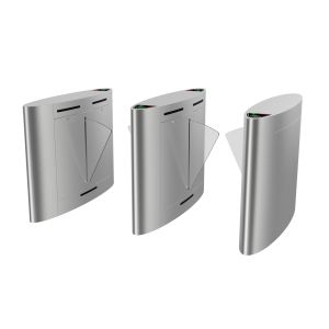 China QR Code Reader Auto Access Control Turnstile Gate Flap Barrier wholesale
