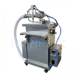 China Hair Wax Hot Cream Filling Machine Self Suction Pneumatic And Electric Control wholesale
