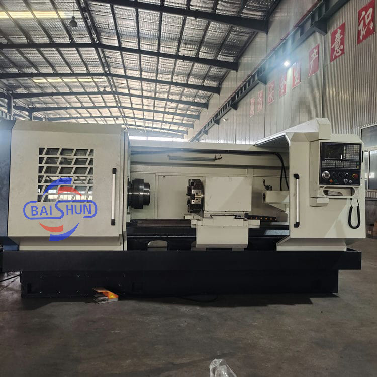 Large Bore Threads Automatic CNC Pipe Threading Lathe Machine Economic