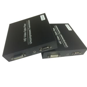 DVI Fiber Extender with 10G bandwidth (support HDCP,EDID）