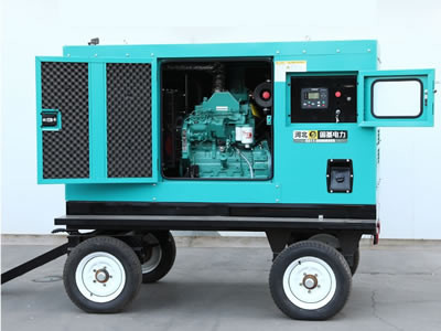 120 KW Power Mobile Diesel Generators Set 150 KVA 50 HZ 1500 RPM YUCHAI Engine