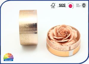 China Flower Paper Gift Packaging Tube Custom Logo Printed Matte Lamination wholesale