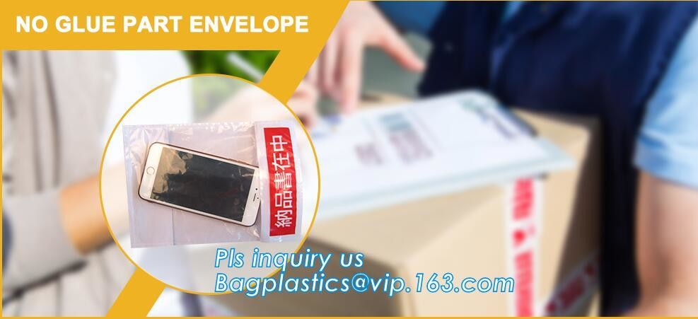 TNT DHL shipping packing list document envelopes, packing list padded envelope, tamper proof express use plastic packing