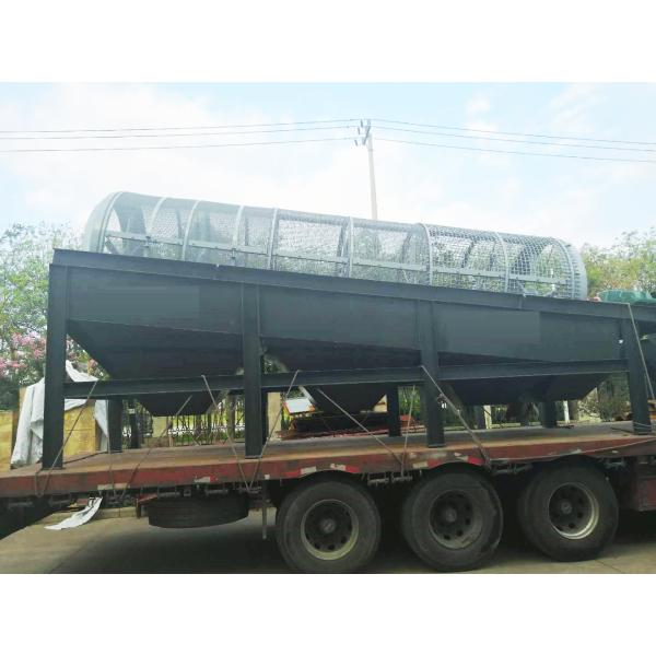 GTS 2060 Sand Vibrating Sieve Machine 6000mm Crusher Conveyor Belt