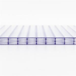 4mm Polycarbonate Hollow Sheet With 88% Light Transmittance