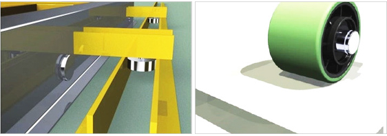 Electric mobile racking system