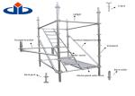Durable Ring System Scaffold British Standard Scaffolding Easy Assembly