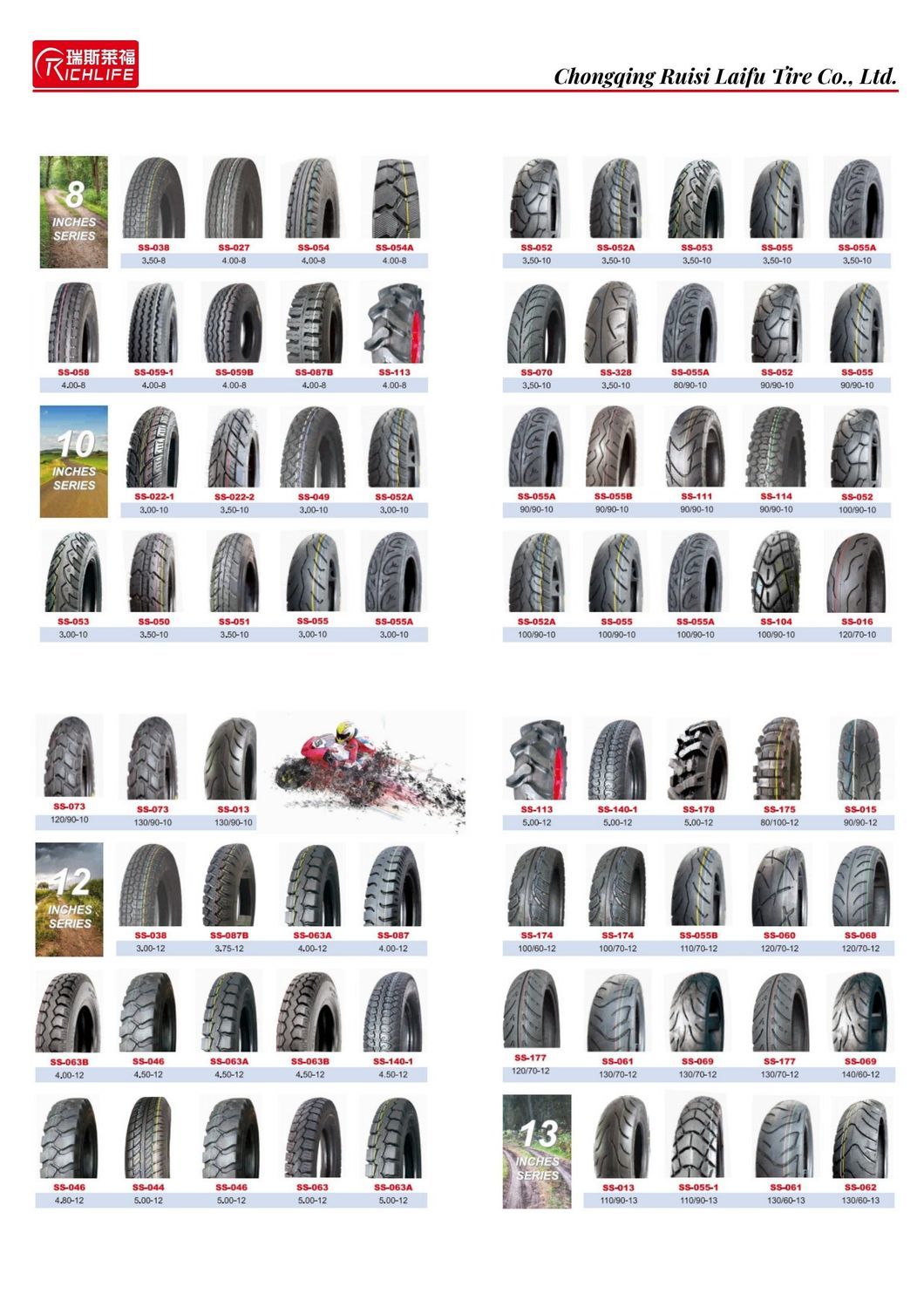 Chinese Manufacturer Wholesale Cheap Price 4X4ATV/UTV Four-Wheel Motorcycle Motor Mini Bike Go Kart Tire (front/rear wheel) 22X10-10 21X7-10