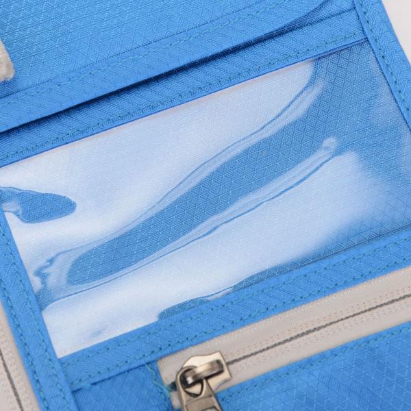 Wholesale Portable Passport Cover Bag Breathable Phone Wallets Unisex Zipper Shoulder Crossbody Bag