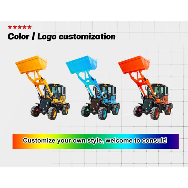 Hot Sales Construction Works 1.5 Ton Front End Loader Wheel Loader