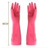 100G/Pair 38CM Extra Long Cleaning Gloves Flocked Lining Extra Long Dish Gloves for sale