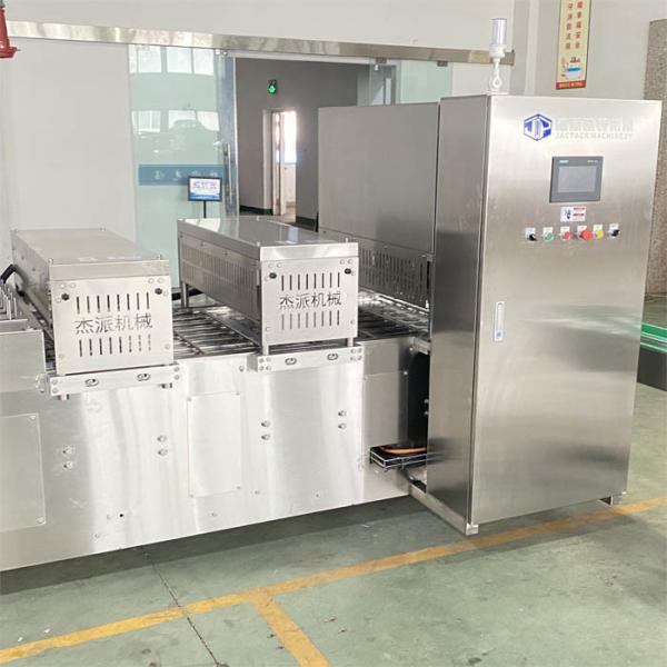 Table Top Tray Sealing Machine With PLC Control System Optional Gas Filling