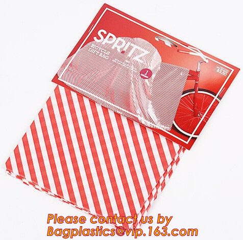 Custom CPE semitransparent printing frosted corded beaded gift bags,lovely children clothes gift packing plastic bag