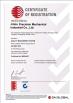 Sinbo Precision Mechanical Co., Ltd. Certifications