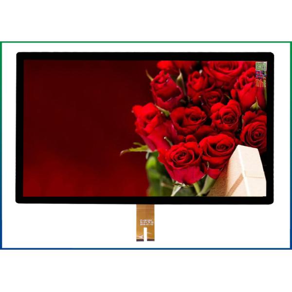 Multi Capacitive Touch Panel Screen 23.8 Inch USB Interface Bonded With Cover Glass