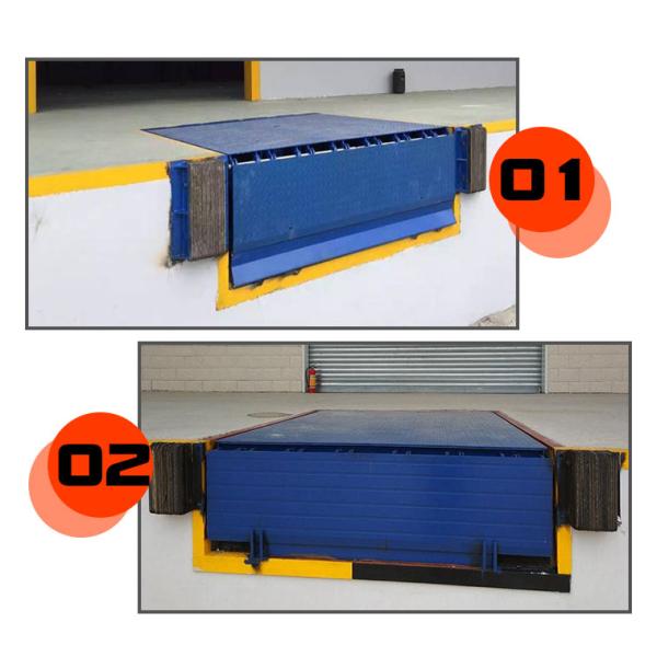 High-Capacity 25000-40000LBS Safe Design Workshop Automatic Dock Plate with Customizable Lip Length Heavy-Duty Loading Solution for Logistics &