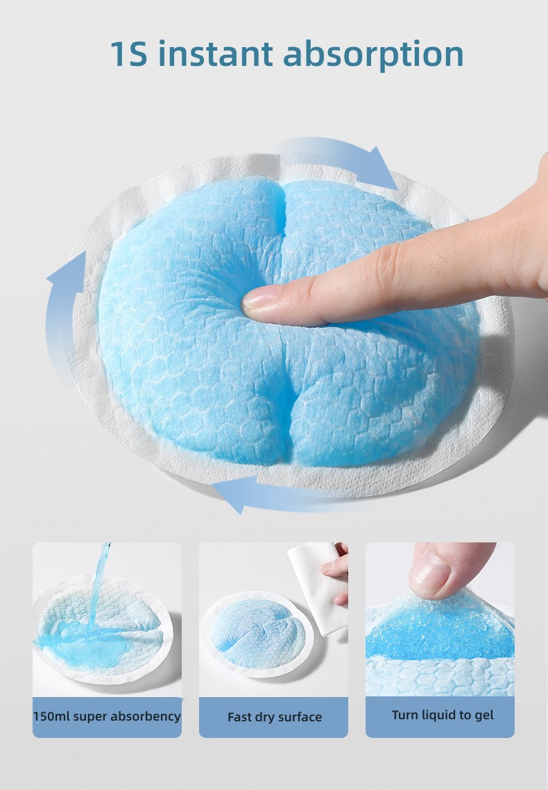 Non Woven Fabric Disposable Curity Nursing Pads with SAP from Japan or First Class