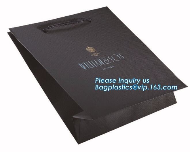 Custom paper bag with handle coated white paper bag printing pattern flower carrier bag,Flower carrier paper bags with d