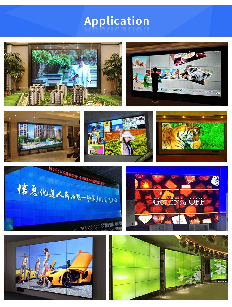 46 Inch LCD Interactive Display Panel 1920*1080P Build In Matrix Monitor