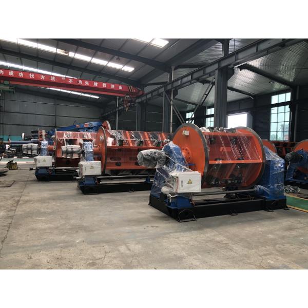 Auto Wire Cable Machine , Rigid Stranding Machine 1.3~5.0mm Single Wire Diameter