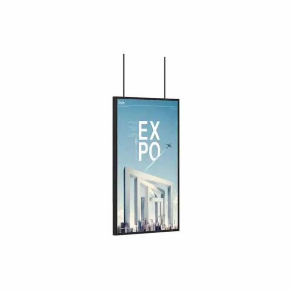 Quality LCD Hanging Window Digital Signage , Advertising Kiosk Display ODM for sale