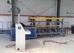 Semi Automatic Chain Link Fence Machine Single Wire Sturdy Structure High Output